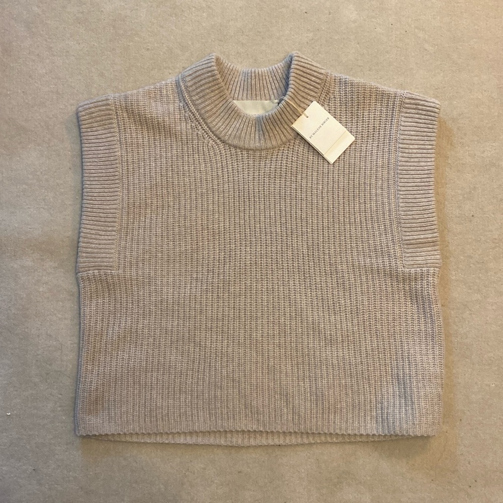 By Malene Birger Farima Vest Oyster Gray NWT